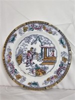 Antique Asian  Ashworth England China Plate