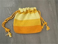 Vintage Cinch Crochet Cinch Bag