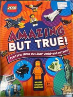 Lego: Amazing But True! Book with rare Orange Spac