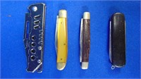 (4) Small Jack Knives, Browning U S A,