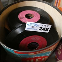 Assorted 45rpm Vinyl Records