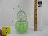 ST CLAIR GLASS PAPERWEIGHT