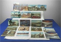 19 Vintage Unused Postcards