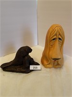 Beaver & Retro Dog Coin Bank