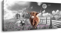 Highland Cow Wall Art