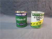 Pop Oil Cans Sealed Vintage