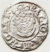 Hungary 1626 Ferdinand II silver Denar coin