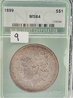 1899 Morgan Silver Dollar