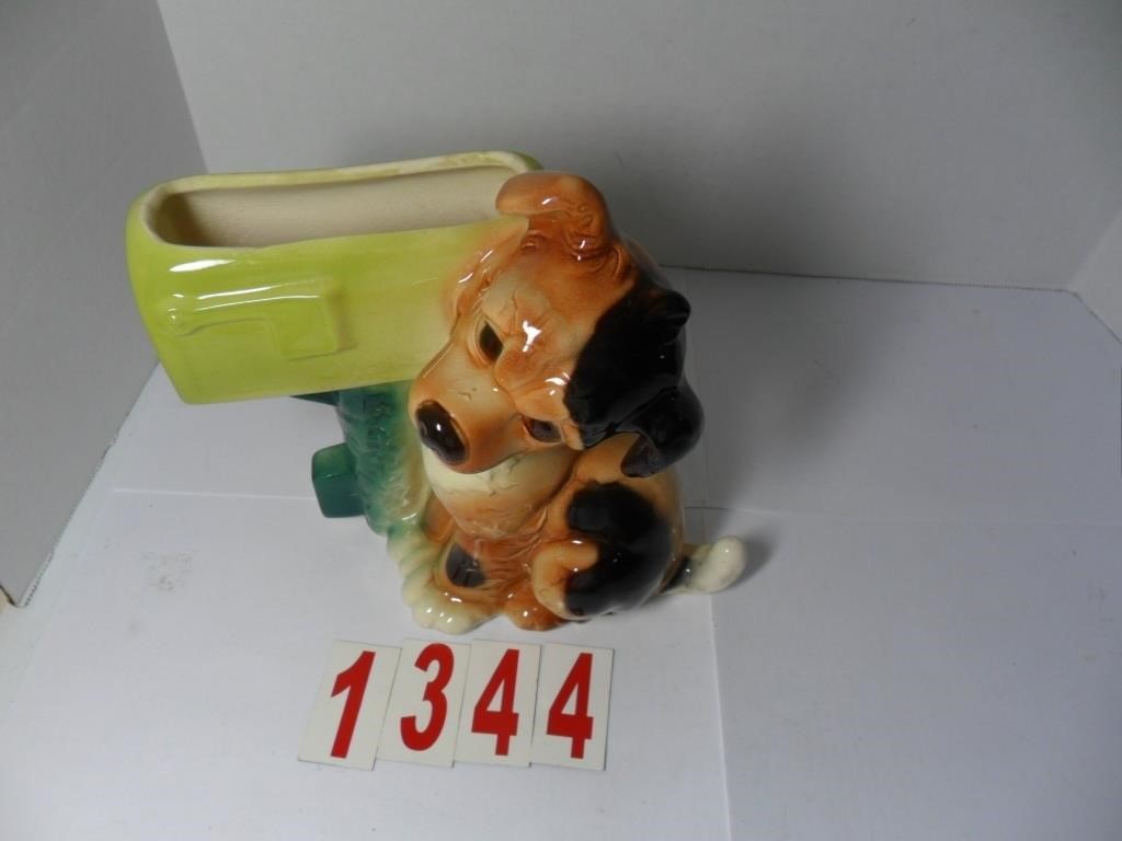 June 2024  Collectible Flower Pots & Figurines -McCoy, Hull