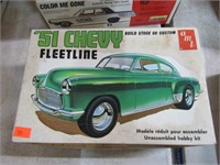 1951 CHEVY FLEETLINE AMT MODEL