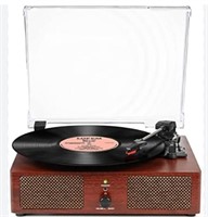 Vinyl Record Player Wireless Turntable With