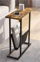 Yusong Narrow End Table, Small Side Couch Table