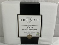 Hotel Style 6-Piece Luxury Queen Sheet Artic White