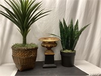 Artificial Plants and Planter