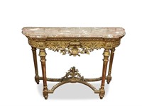 Late 19th Century French Console Table,