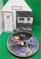 1995 Star Wars Red Five X-Wing Fighter Plate