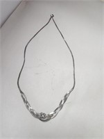 Silver necklace 925  6 grams