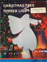 New / Lighted Angel Christmas Tree Topper