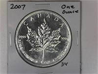 2007 Canada One Ounce Silver