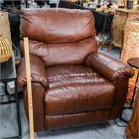 Leather Rocker Recliner