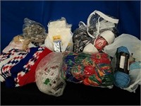 Large lot of Yarn, Foam & Misc Material