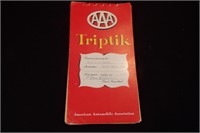 Vintage 1957 AAA NY Triptik NY to Miami and Cuba