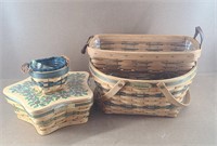 4 Longerberger Baskets