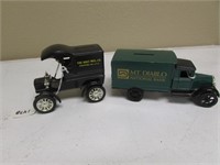 ertl bank truck & car