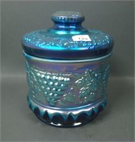 Fenton Favrene Grape & Cable Cracker Jar