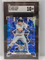 2022 Mosaic Blue Camo Prizm Jarred Kelenic SGC 10