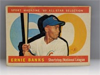 1960 Topps #560 Ernie Banks HN All Star HOF Cubs