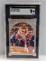 1990-91 NBA Hoops #205 Mark Jackson SGC 9