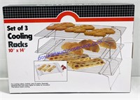 Set of (3) Cooling Racks - New