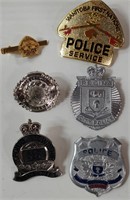 Police & Fire Dept. Badges