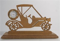 HARVEST HOUSE ANTIQUE CAR CLOCK