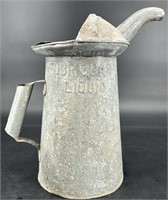 Vintage Galvanized Oil Can