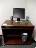 Dell Desktop PC with Monitor, Keyboard and Speaker