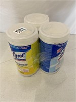 LYSOL WIPES 3 PACK