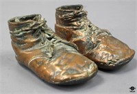 Bronzed Baby Shoes