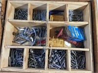 Large assortment of bolts & hardware