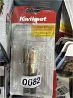 KWIKSET DEADBOLT LATCH RETAIL $20