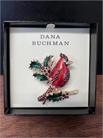 VTG Collectible Dana Buckman Rhinestone Cardinal