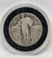 OF) 1926-S Standing Liberty quarter Condition good