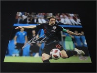 Luka Modric Signed 8x10 Photo Heritage COA
