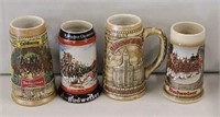 4x- Bud Mixed Theme Steins