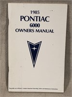 1985 Pontiac 6000 Owner's Manual