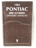 1984 Pontiac 2000 Sunbird Owner's Manual