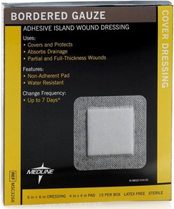 Sterile Bordered Gauze, 4"X4"PAD (Case of 150)