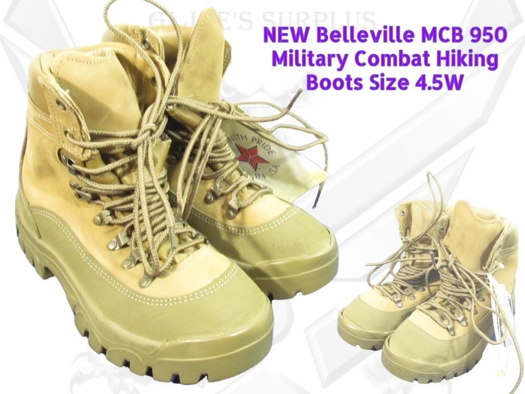 New Military Belleville MCB 950 Hiking Boots 4.5 W