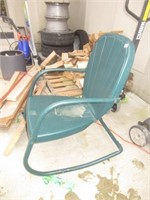 vintage lawn chair .